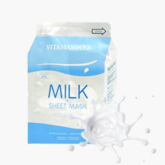 VITAMASQUES | Milk Face Mask (Pack of 10) - Picture 1 of 4